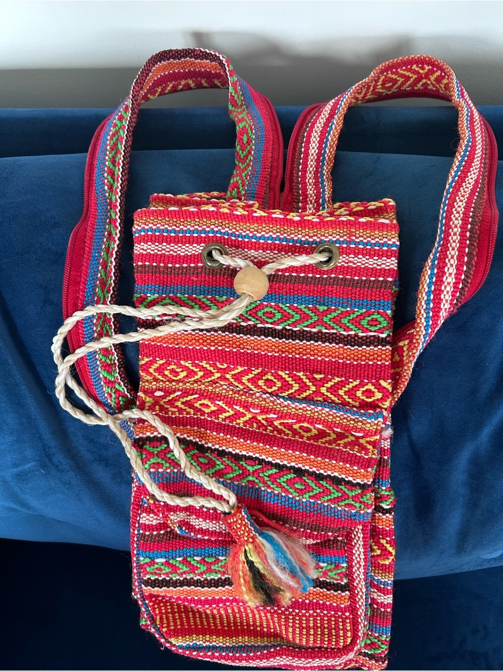 Colorful Native American Art Bag